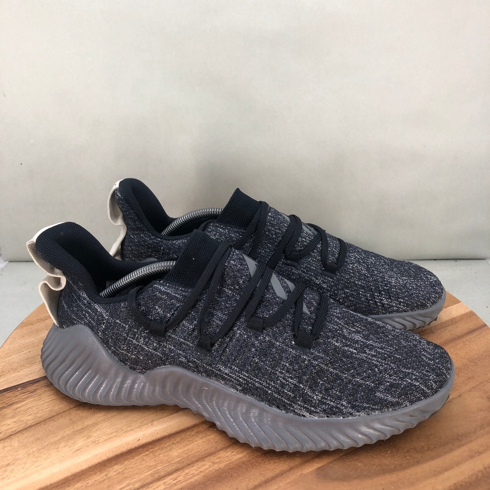 Adidas Alphabounce Beyond 2 Running Shoes Black Grey Mens Size 12 Cushioned